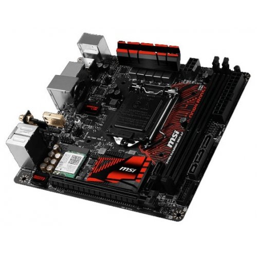 Продати Материнська плата MSI Z170I GAMING PRO AC (s1151, Intel Z170) за Trade-In у інтернет-магазині Телемарт - Київ, Дніпро, Україна фото