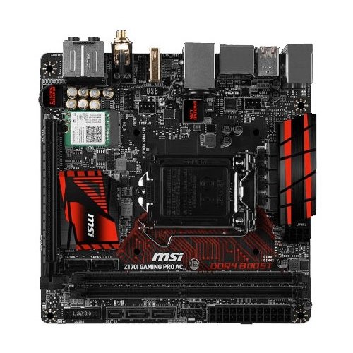 Продати Материнська плата MSI Z170I GAMING PRO AC (s1151, Intel Z170) за Trade-In у інтернет-магазині Телемарт - Київ, Дніпро, Україна фото