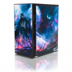 Photo GAMEMAX Black Hole ARGB Tempered Glass Wizard by EVOLVE