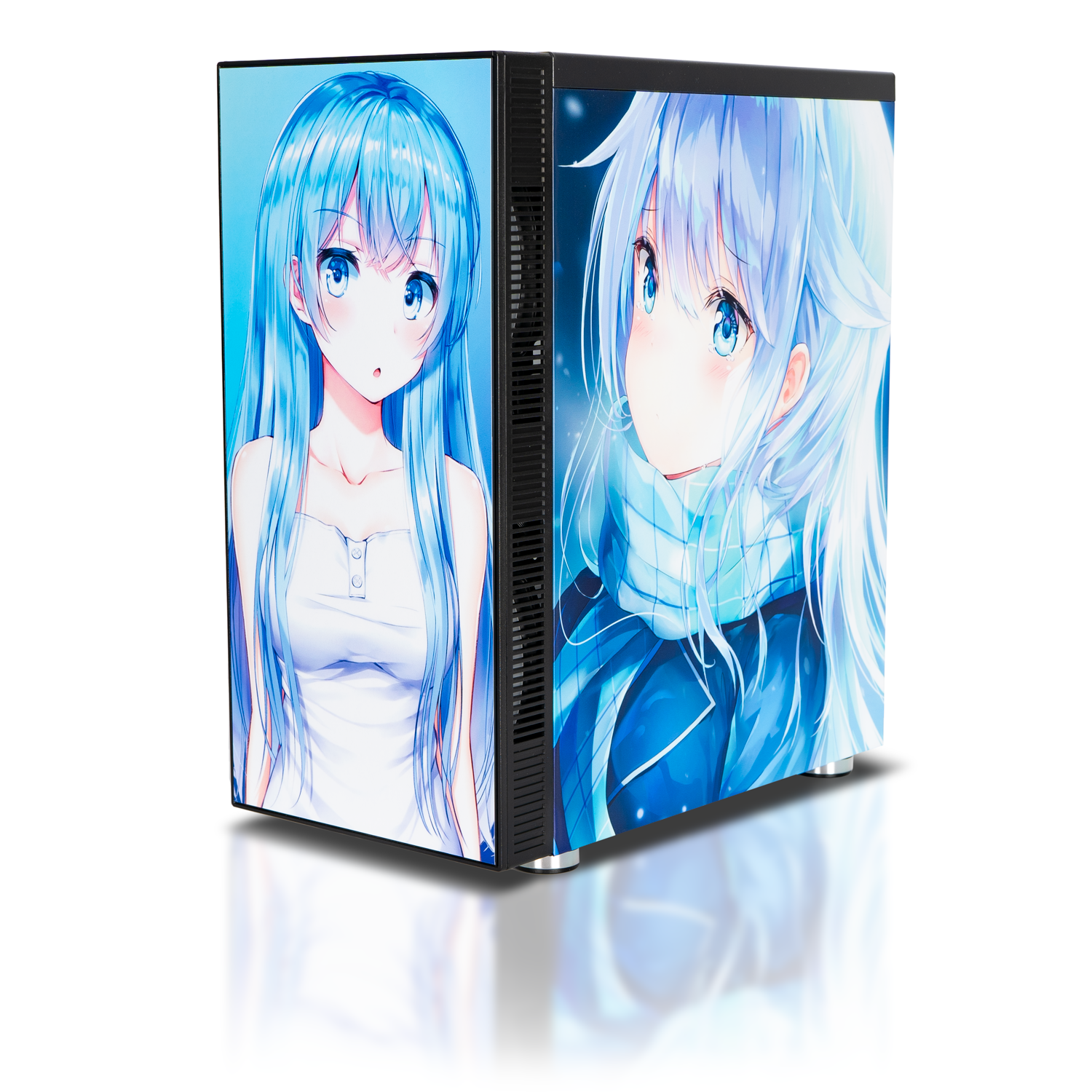 Anime Python Girl Продати Корпус GAMEMAX Black Hole ARGB Tempered Glass Anime Girl by ...
