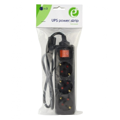 Купить Сетевой фильтр EnerGenie 0,6м 3 розетки (EG-PSU3-01) Black - цена в Харькове, Киеве, Днепре, Одессе
в интернет-магазине Telemart фото