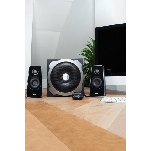 Акустична система Trust BR Tytan (18465) Black купити в Україні: Київ, Львів, Хмельницький, Тернопіль, Івано-Франківськ | Низька ціна, відгуки, характеристики від TELEMART фото