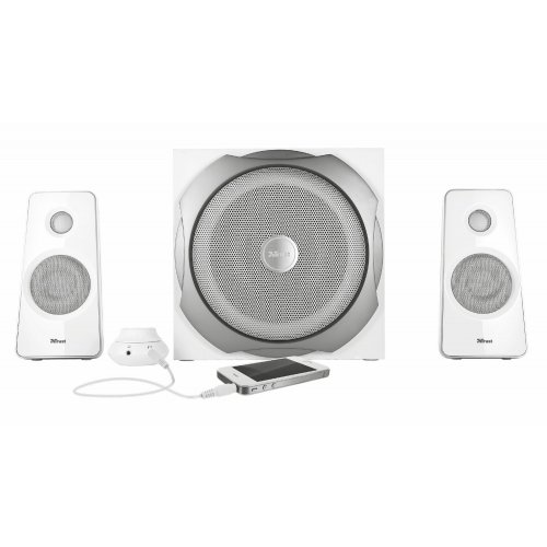 Акустическая система Trust BR Tytan (19504) White купить в Украине: Киев, Днепр, Харьков, Одесса  | Низкая цена, отзывы, характеристики от TELEMART фото