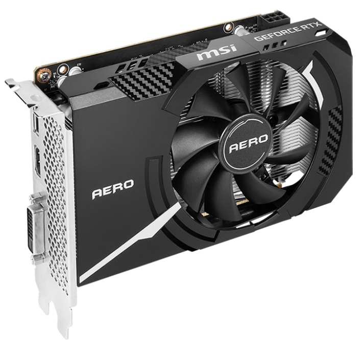 Видеокарта MSI GeForce RTX 3050 AERO ITX V1 8192MB (RTX 3050 AERO ITX ...