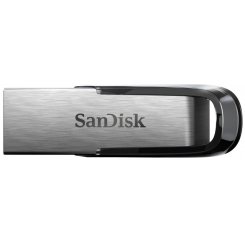 Фото Накопичувач SanDisk Ultra Flair USB 3.0 32GB Steel-Black (SDCZ73-032G-G46)