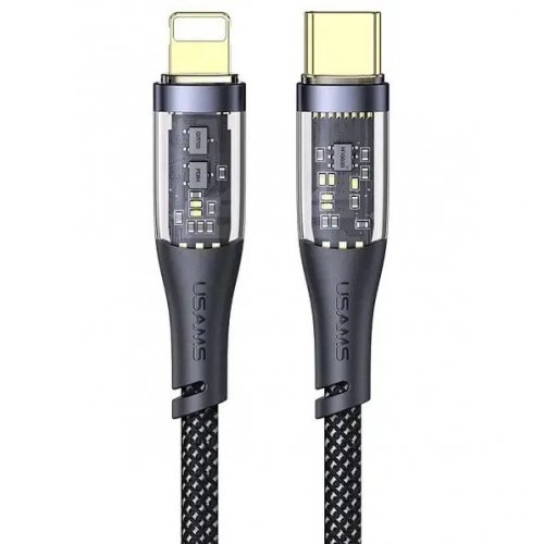 

Usams US-SJ573 Type-C to Lightning 20W 3A 1.2m Black
