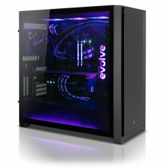 Комп'ютер EVOLVE UltraPart Gold B (EVUP-GBR580X3DN309-32S1TBK) Black / AMD Ryzen 7 5800X3D (3.4-4.5), 8 ядер / RTX 3090 / 32 ГБ (DDR4) / 1024 ГБ (SSD)