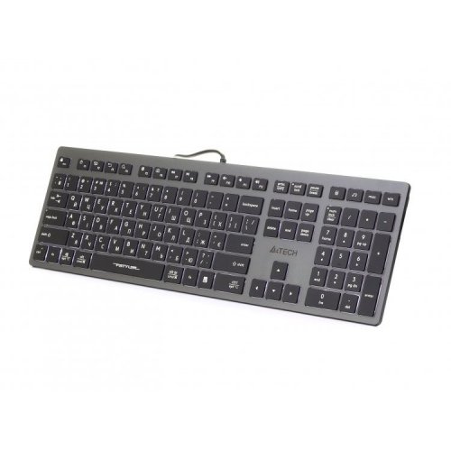 Фото Клавиатура A4Tech Fstyler FX60 White Backlit Grey
