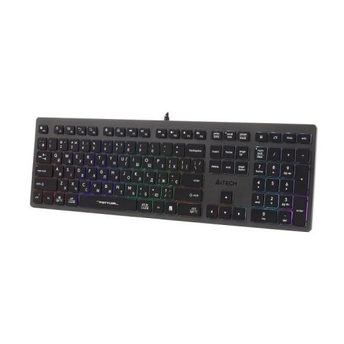 Фото Клавиатура A4Tech Fstyler FX60H Neon Backlit Grey