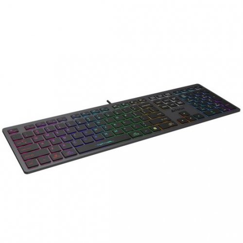 Купить Клавиатура A4Tech Fstyler FX60H Neon Backlit Grey - цена в Харькове, Киеве, Днепре, Одессе
в интернет-магазине Telemart фото