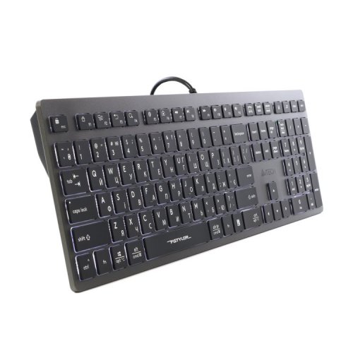 Photo Keyboard A4Tech Fstyler FX60H White Backlit Grey