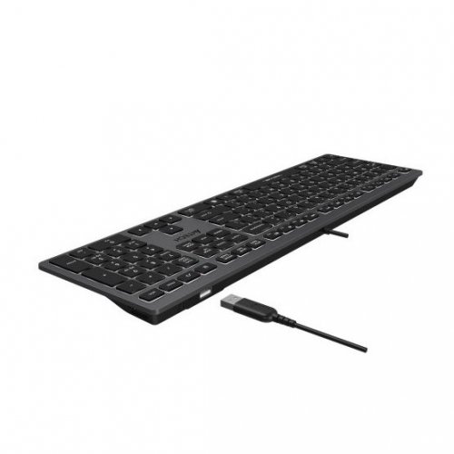 Photo Keyboard A4Tech Fstyler FX60H White Backlit Grey