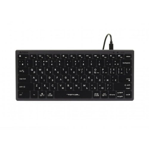 Клавиатура A4Tech Fstyler FX61 Grey купить в Украине: Киев, Днепр, Харьков, Одесса  | Низкая цена, отзывы, характеристики от TELEMART фото