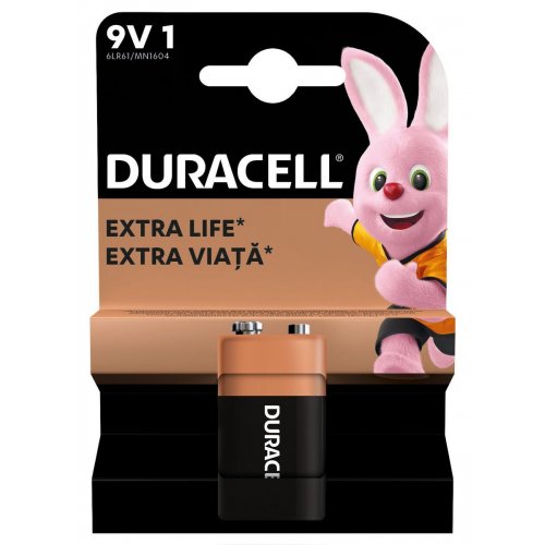 Купить Батарейки Duracell Krona (6LR61) MN1604 1шт (81381920) - цена в Харькове, Киеве, Днепре, Одессе
в интернет-магазине Telemart фото