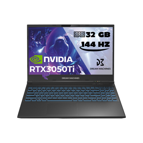 Продати Ноутбук Dream Machines RG3050Ti-15 (RG3050Ti-15UA39) Black за Trade-In у інтернет-магазині Телемарт - Київ, Дніпро, Україна фото
