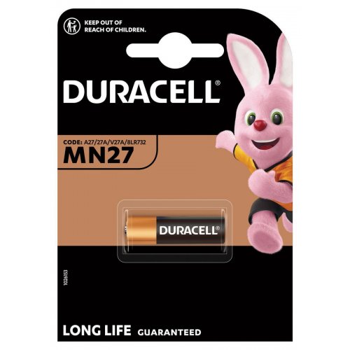 Купити Батарейки Duracell MN27 1шт (81421921) - ціна в Києві, Львові, Вінниці, Хмельницькому, Франківську, Україні | інтернет-магазин TELEMART.UA фото