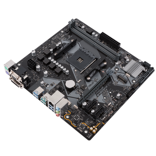 Купить Материнская плата Asus PRIME B450M-K (sAM4, AMD B450) Factory Recertified с проверкой совместимости: обзор, характеристики, цена в Киеве, Днепре, Одессе, Харькове, Украине | интернет-магазин TELEMART.UA фото