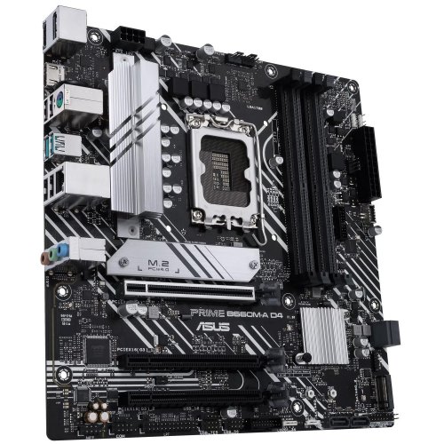 Продати Материнська плата Asus PRIME B660M-A D4 (s1700, Intel B660) Factory Recertified за Trade-In у інтернет-магазині Телемарт - Київ, Дніпро, Україна фото