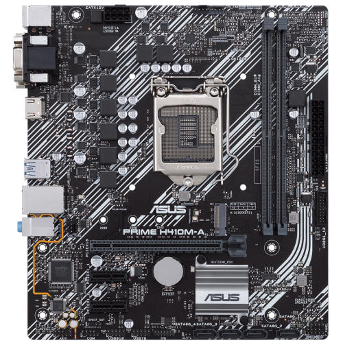 Продать Материнская плата Asus PRIME H410M-A/CSM (s1200, Intel H410) Factory Recertified по Trade-In интернет-магазине Телемарт - Киев, Днепр, Украина фото