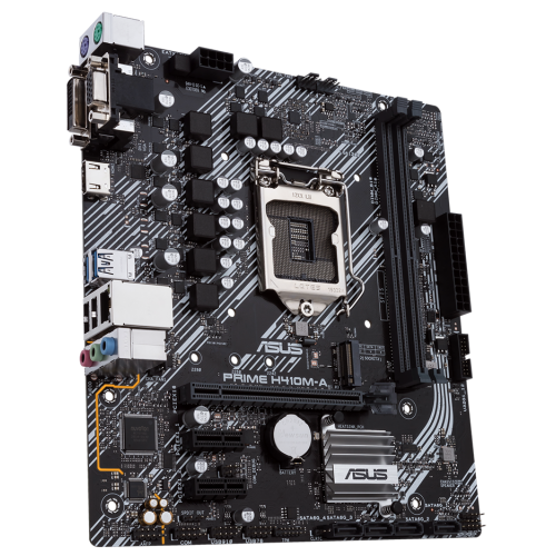 Продать Материнская плата Asus PRIME H410M-A/CSM (s1200, Intel H410) Factory Recertified по Trade-In интернет-магазине Телемарт - Киев, Днепр, Украина фото