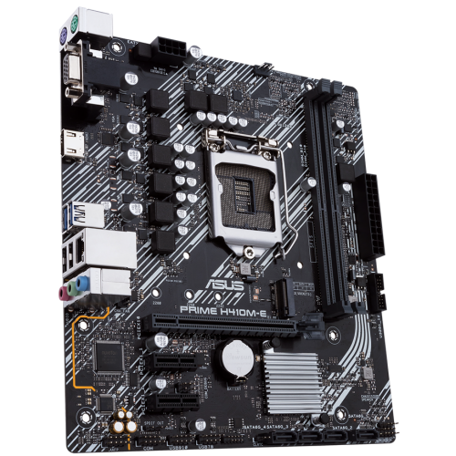 Продати Материнська плата Asus PRIME H410M-E (s1200, Intel H410) Factory Recertified за Trade-In у інтернет-магазині Телемарт - Київ, Дніпро, Україна фото