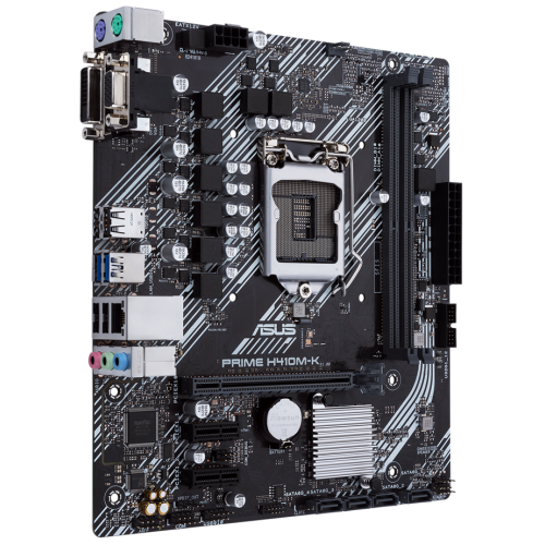 Продати Материнська плата Asus PRIME H410M-K (s1200, Intel H410) Factory Recertified за Trade-In у інтернет-магазині Телемарт - Київ, Дніпро, Україна фото