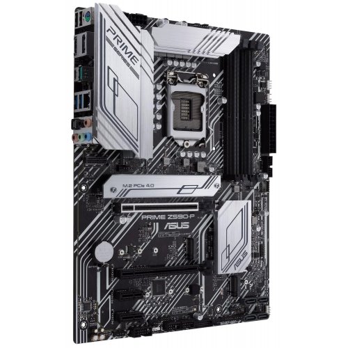 Купить Материнская плата Asus PRIME Z590-P (s1200, Intel Z590) Factory Recertified с проверкой совместимости: обзор, характеристики, цена в Киеве, Днепре, Одессе, Харькове, Украине | интернет-магазин TELEMART.UA фото