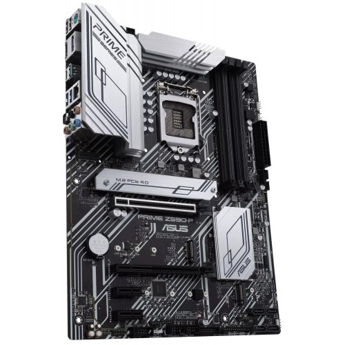 Купить Материнская плата Asus PRIME Z590-P (s1200, Intel Z590) Factory Recertified с проверкой совместимости: обзор, характеристики, цена в Киеве, Днепре, Одессе, Харькове, Украине | интернет-магазин TELEMART.UA фото