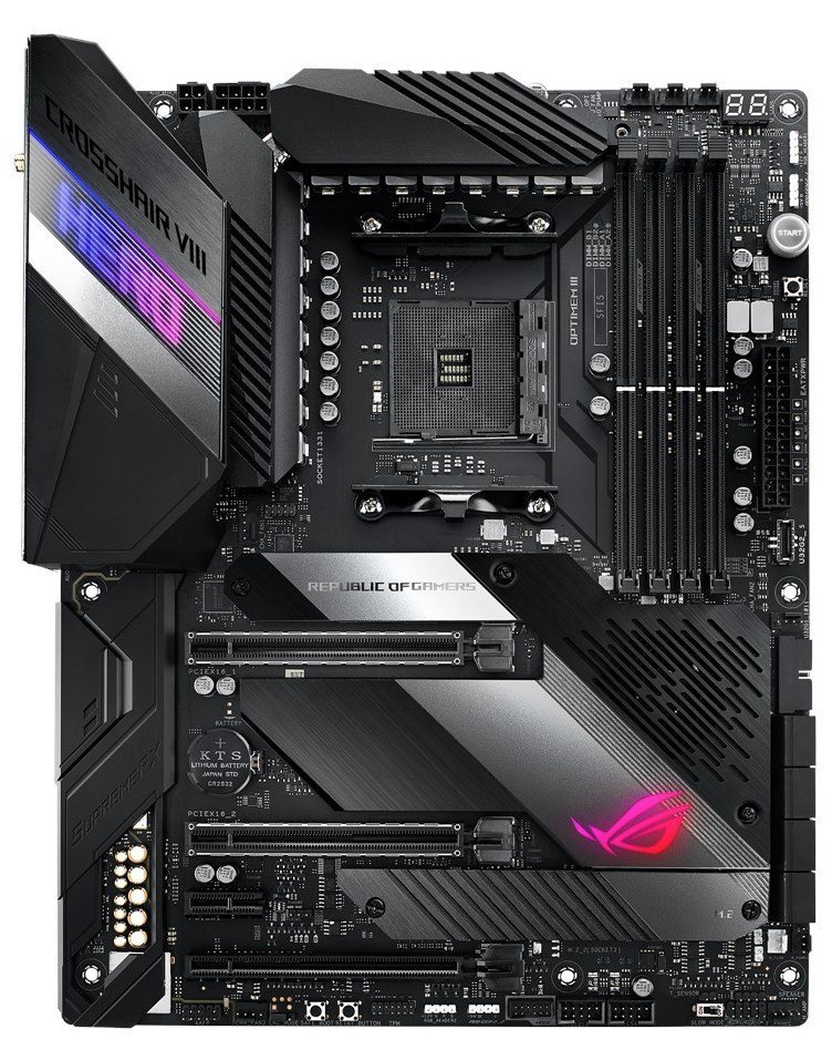 Продать Материнская плата Asus ROG CROSSHAIR VIII HERO (WI-FI) (sAM4 ...