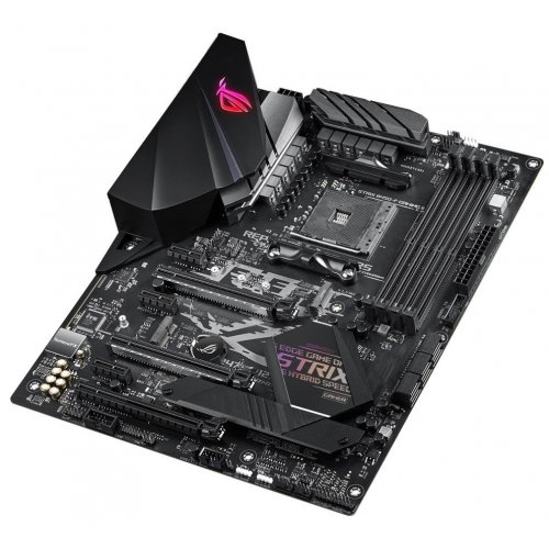 Материнська плата Asus ROG STRIX B450-F GAMING II (sAM4, AMD B450) Factory Recertified купити з перевіркою сумісності: огляд, характеристики, ціна у Києві, Львові, Вінниці, Хмельницькому, Івано-Франківську, Україні | інтернет-магазин TELEMART.UA фото
