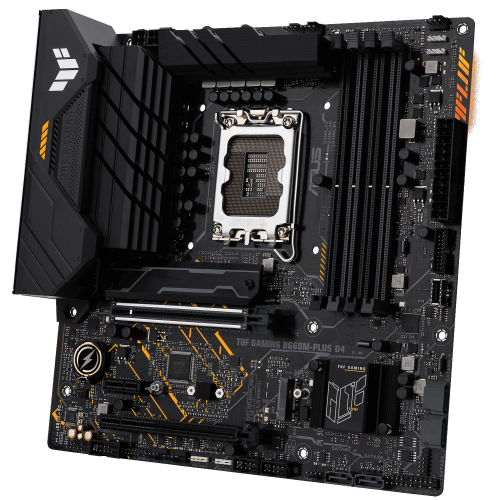 Продать Материнская плата Asus TUF GAMING B660M-PLUS D4 (s1700, Intel B660) Factory Recertified по Trade-In интернет-магазине Телемарт - Киев, Днепр, Украина фото