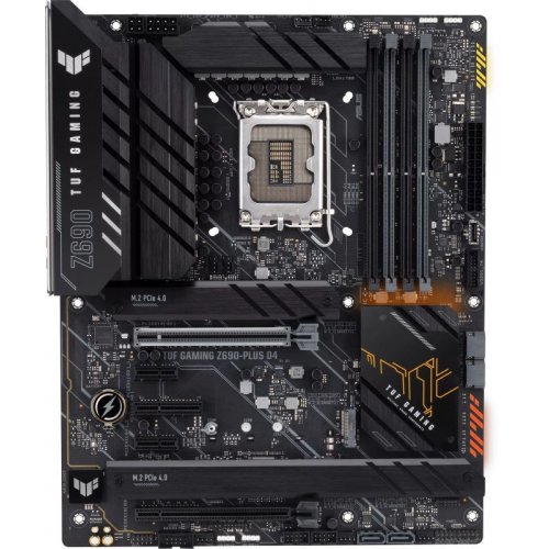 Photo Motherboard Asus TUF GAMING Z690-PLUS D4 (s1700, Intel Z690) Factory Recertified