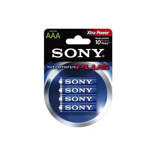 Купить Батарейки Sony AAA (LR03) Stamina Plus 4шт (AM4B4D) - цена в Харькове, Киеве, Днепре, Одессе
в интернет-магазине Telemart фото