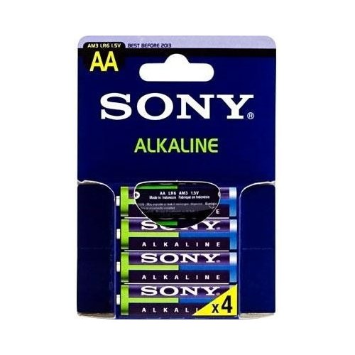 Купить Батарейки Sony AA (LR06) Alkaline 4шт (AM3LB4D) - цена в Харькове, Киеве, Днепре, Одессе
в интернет-магазине Telemart фото
