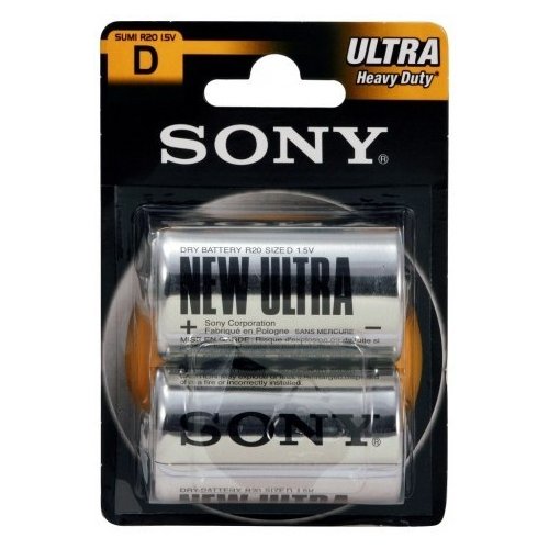 Купить Батарейки Sony D (LR20) 2шт (SUM1NUB2A) - цена в Харькове, Киеве, Днепре, Одессе
в интернет-магазине Telemart фото