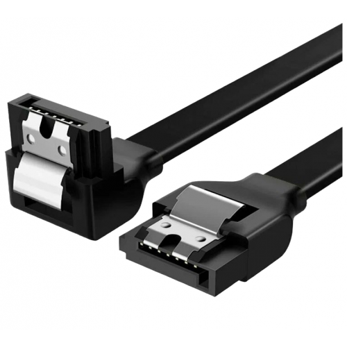 Купити Кабель T-Cable SATA 6Gb/s 0.4м комплект 2 шт. кутовий + прямий OEM - ціна в Києві, Львові, Вінниці, Хмельницькому, Франківську, Україні | інтернет-магазин TELEMART.UA фото