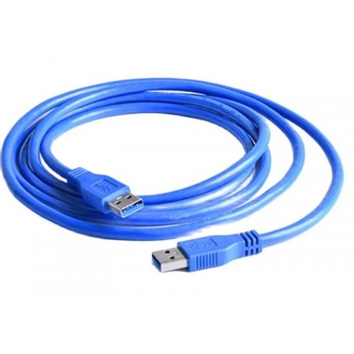 Подовжувач USB 3.0 AM-AM 1m Blue купити в Україні: Київ, Львів, Хмельницький, Тернопіль, Івано-Франківськ | Низька ціна, відгуки, характеристики від TELEMART фото