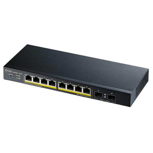 Сетевой коммутатор Zyxel GS1900-10HP (GS1900-10HP-EU0102F) купить в Украине: Киев, Днепр, Харьков, Одесса  | Низкая цена, отзывы, характеристики от TELEMART фото