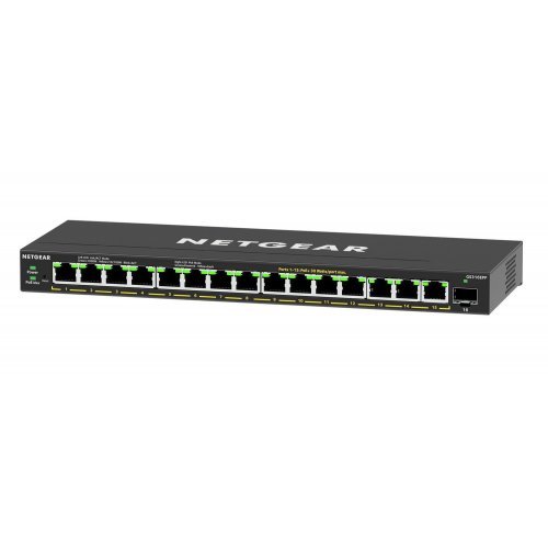 Купить Сетевой коммутатор NETGEAR GS316EPP (GS316EPP-100PES) - цена в Харькове, Киеве, Днепре, Одессе
в интернет-магазине Telemart фото