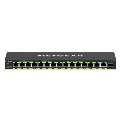 Купить Сетевой коммутатор NETGEAR GS316EPP (GS316EPP-100PES) - цена в Харькове, Киеве, Днепре, Одессе
в интернет-магазине Telemart фото