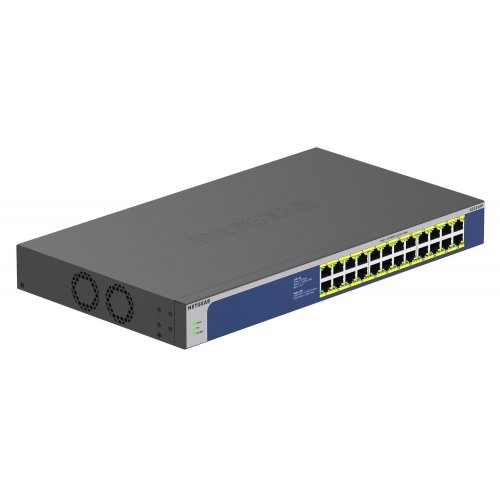 Сетевой коммутатор NETGEAR GS524PP (GS524PP-100EUS) купить в Украине: Киев, Днепр, Харьков, Одесса  | Низкая цена, отзывы, характеристики от TELEMART фото