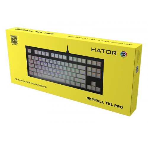 Photo Keyboard HATOR Skyfall TKL PRO Kailh BOX Red (HTK-658) Lilac