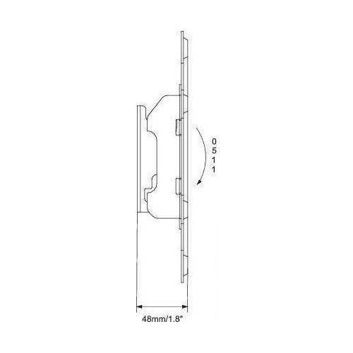 Купити Кронштейн VOGELS M41010 Black - ціна в Києві, Львові, Вінниці, Хмельницькому, Франківську, Україні | інтернет-магазин TELEMART.UA фото