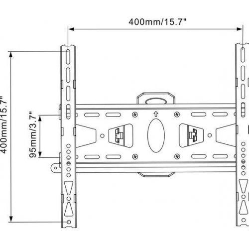 Купити Кронштейн VOGELS M42030 Black - ціна в Києві, Львові, Вінниці, Хмельницькому, Франківську, Україні | інтернет-магазин TELEMART.UA фото