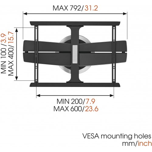Купить Кронштейн VOGELS NEXT 7345 DesignMount - цена в Харькове, Киеве, Днепре, Одессе
в интернет-магазине Telemart фото