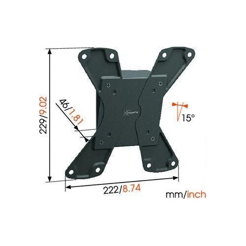 Купити Кронштейн VOGELS WALL 1115 Black - ціна в Києві, Львові, Вінниці, Хмельницькому, Франківську, Україні | інтернет-магазин TELEMART.UA фото