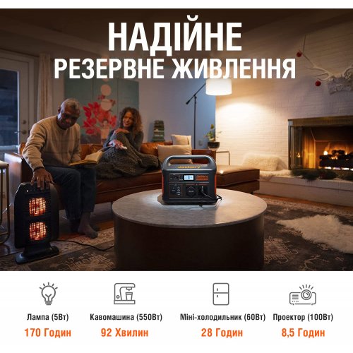 Купити Зарядна станція Jackery Explorer 1000 - ціна в Києві, Львові, Вінниці, Хмельницькому, Франківську, Україні | інтернет-магазин TELEMART.UA фото