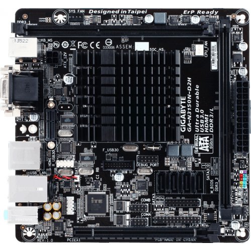 Продать Материнская плата Gigabyte GA-N3150N-D2H (Intel N3150) по Trade-In интернет-магазине Телемарт - Киев, Днепр, Украина фото