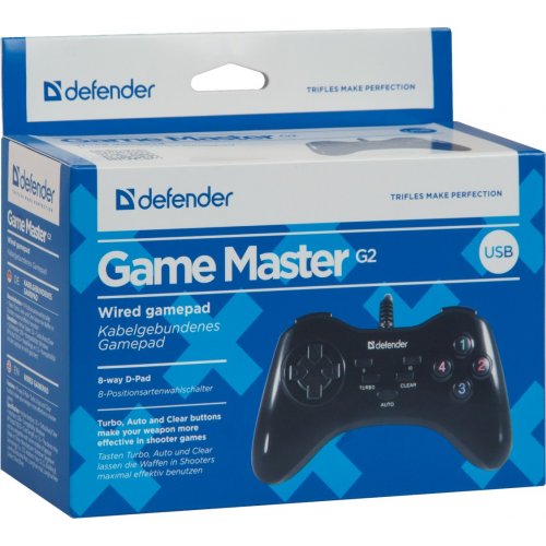 Купить Геймпад Defender Master G2 (64258) - цена в Харькове, Киеве, Днепре, Одессе
в интернет-магазине Telemart фото