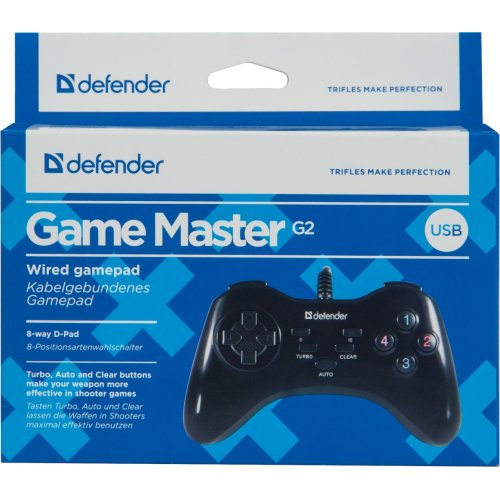 Купить Геймпад Defender Master G2 (64258) - цена в Харькове, Киеве, Днепре, Одессе
в интернет-магазине Telemart фото